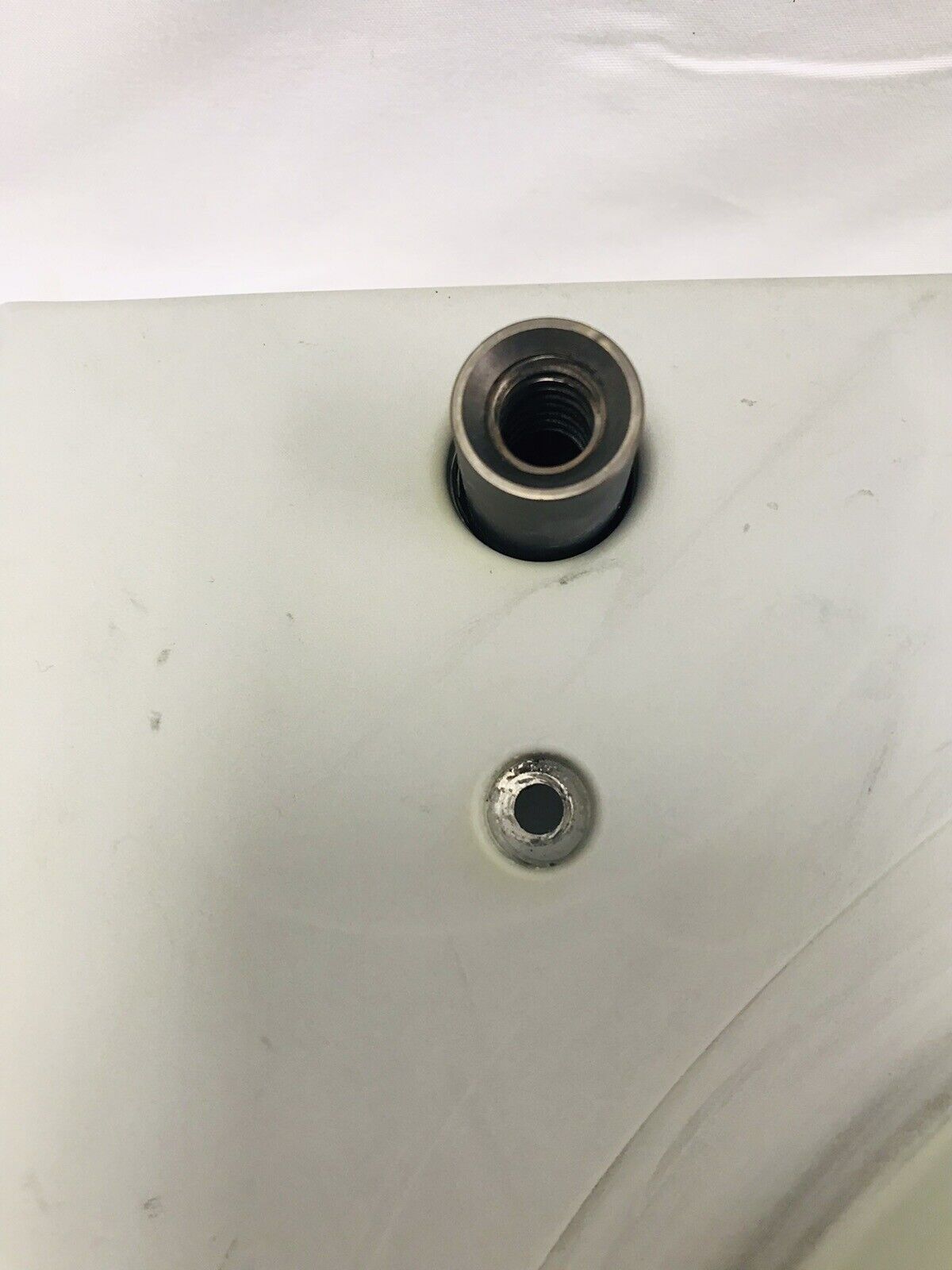 Lower Lid with 2x Latch Housings for Eppendorf 5430R Refrigerated Centrifuge