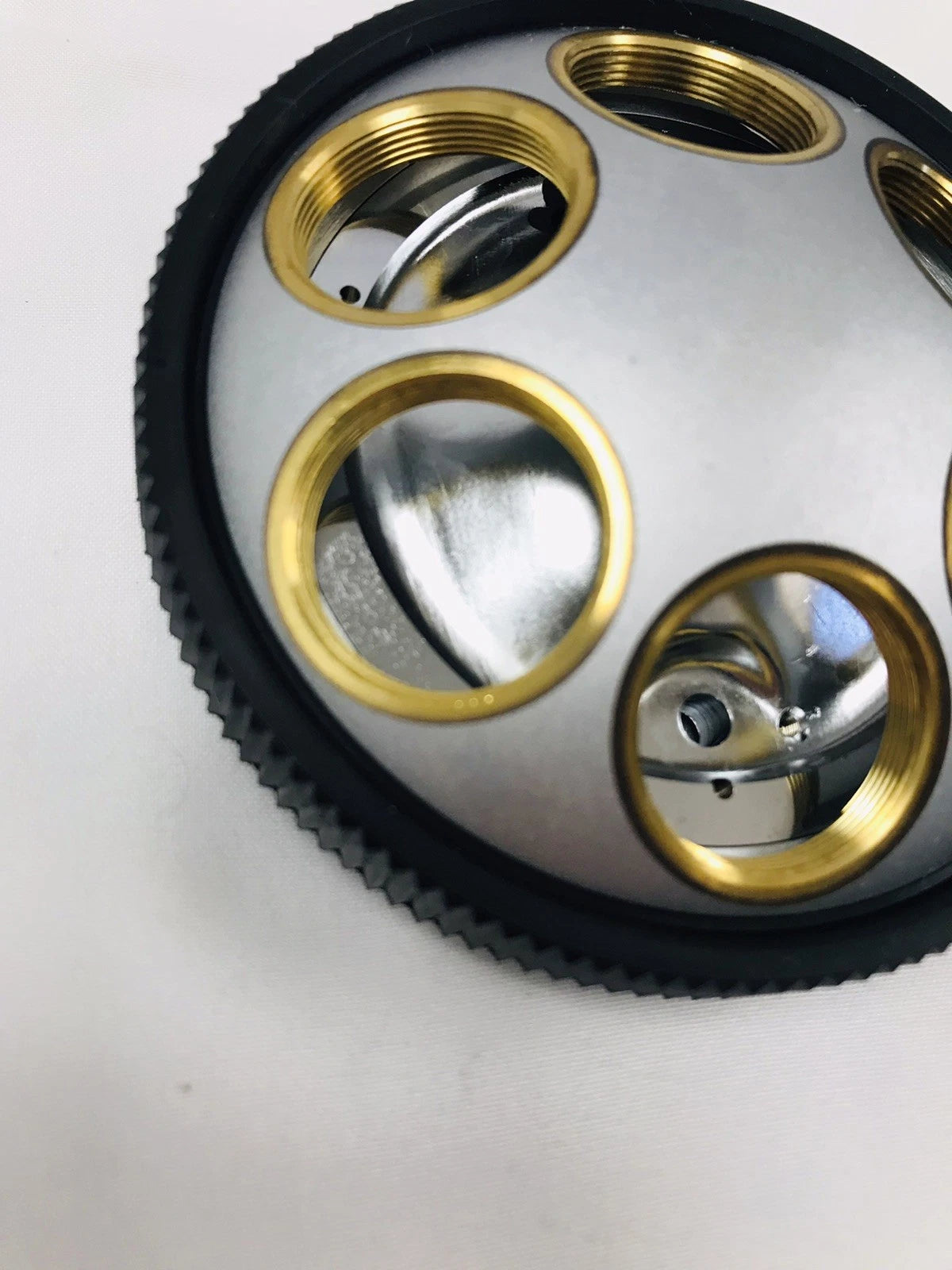 Olympus Microscope 6-Place Nosepiece Turret M25 Thread for BH-2 Sextuple Tested