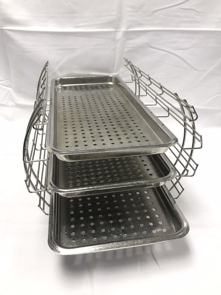 Genuine Tuttnauer 2540 Autoclave Rack & (3) Tray Support Steam Sterilizer Shelf