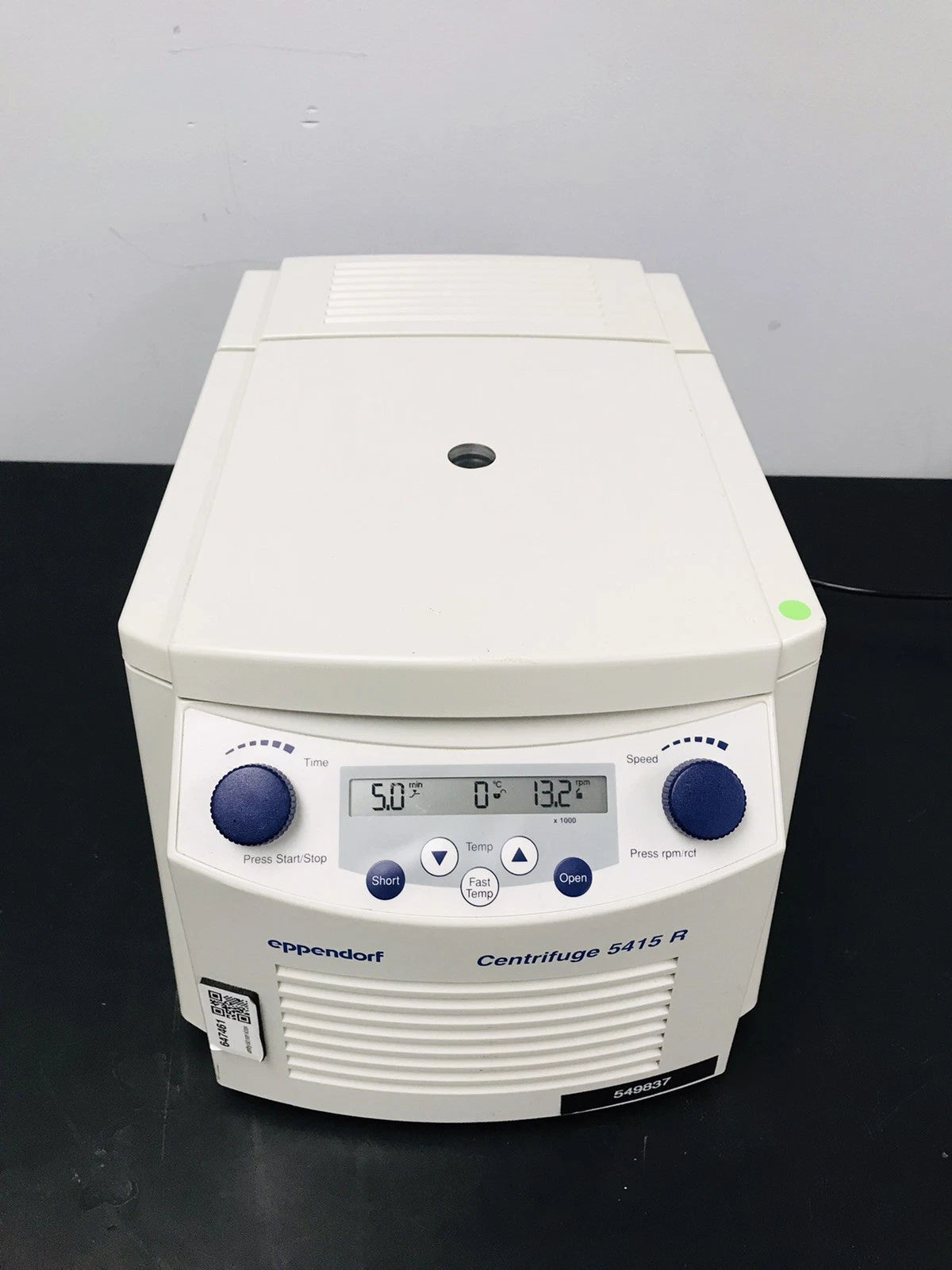 Eppendorf 5415R Refrigerated Centrifuge w/ F45-24-11 Rotor 5415 R Tested Working
