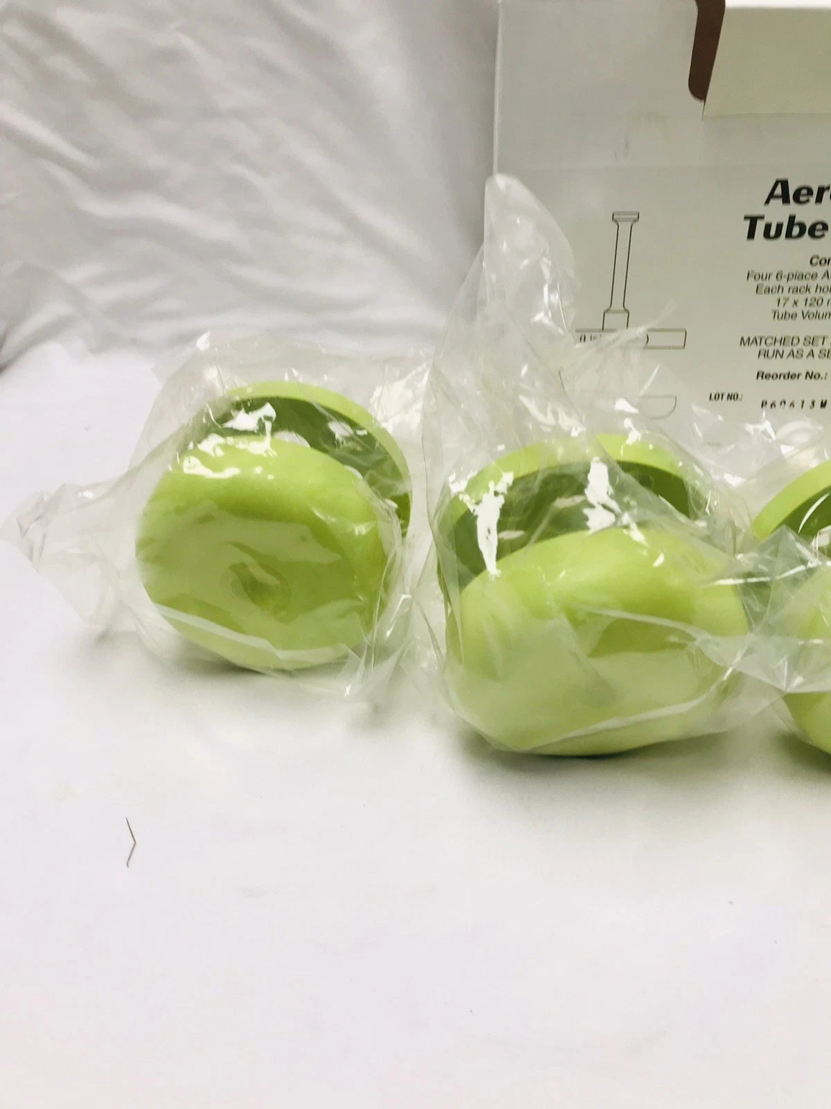 New Set of 4 Beckman Coulter Aerosolve Tube Racks 358991 15 mL Conical/3-5 mL