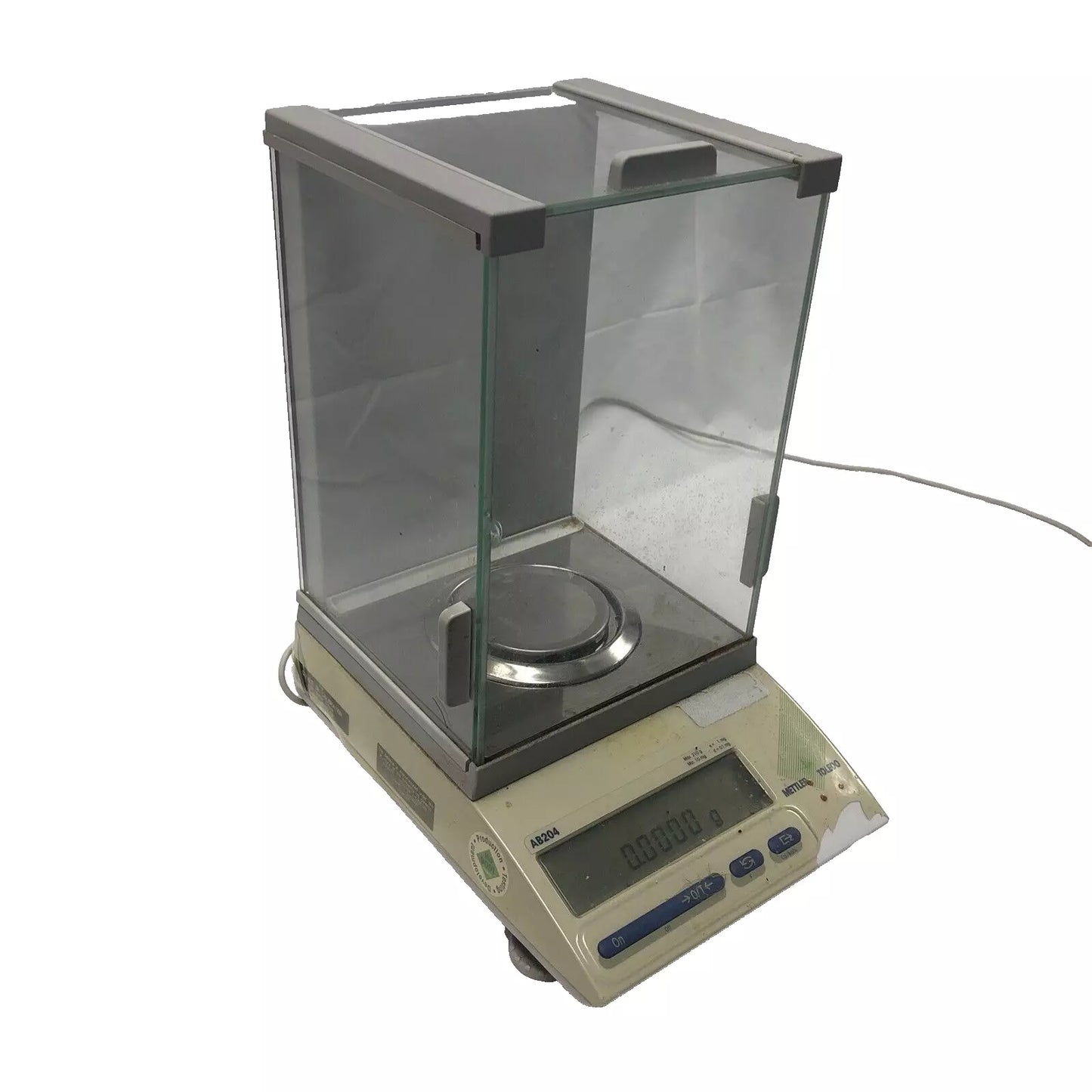 Mettler Toledo AB204 Analytical Balance Tested Working Warranty