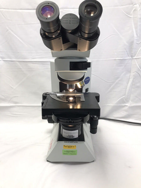 Olympus CX41 Biological Lab Microscope Phase Contrast CX-41RF 4x 10x 40x Working