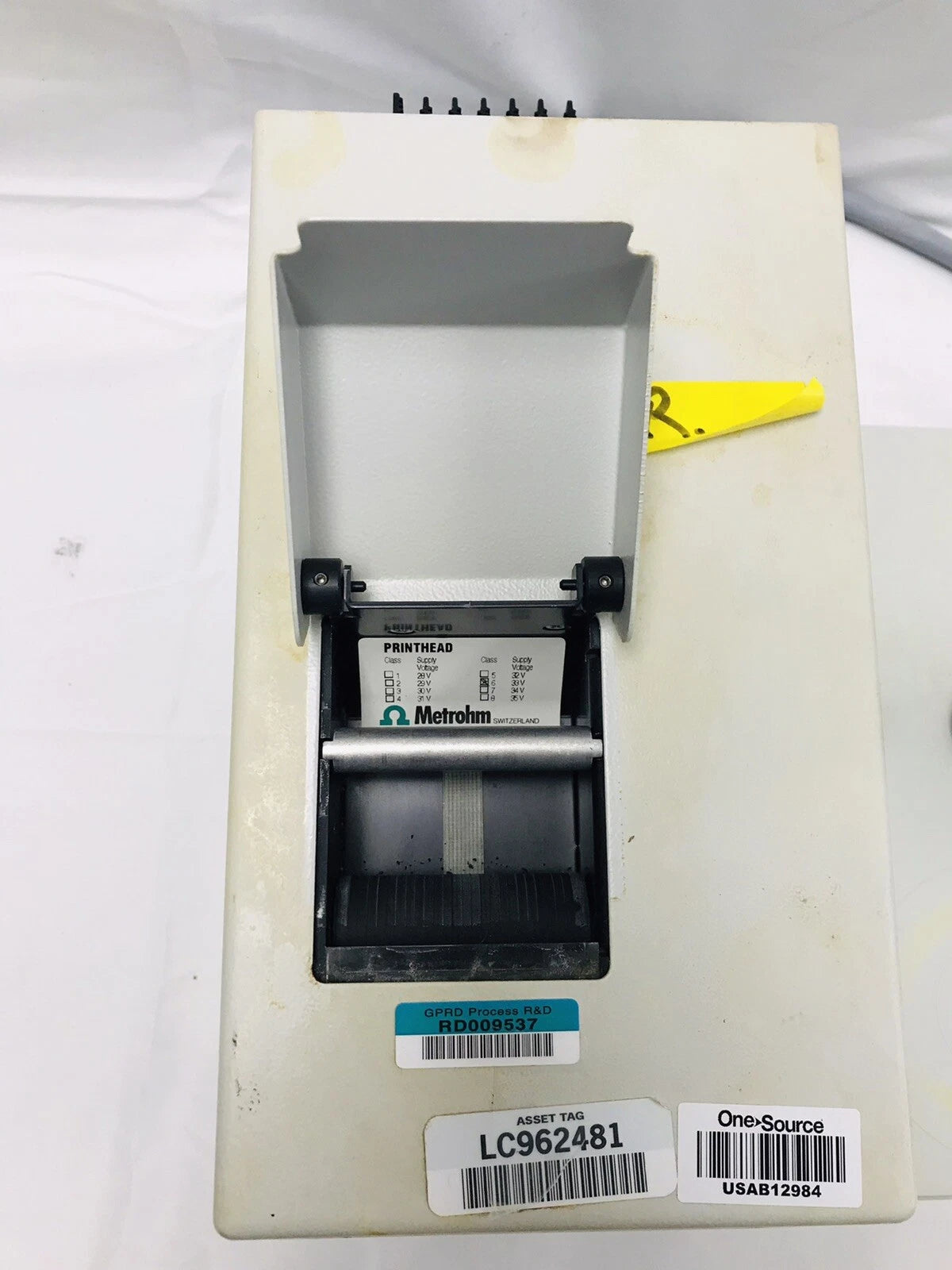 Metrohm 756 KF Coulometer with 703 Ti Stand Power Up Tested
