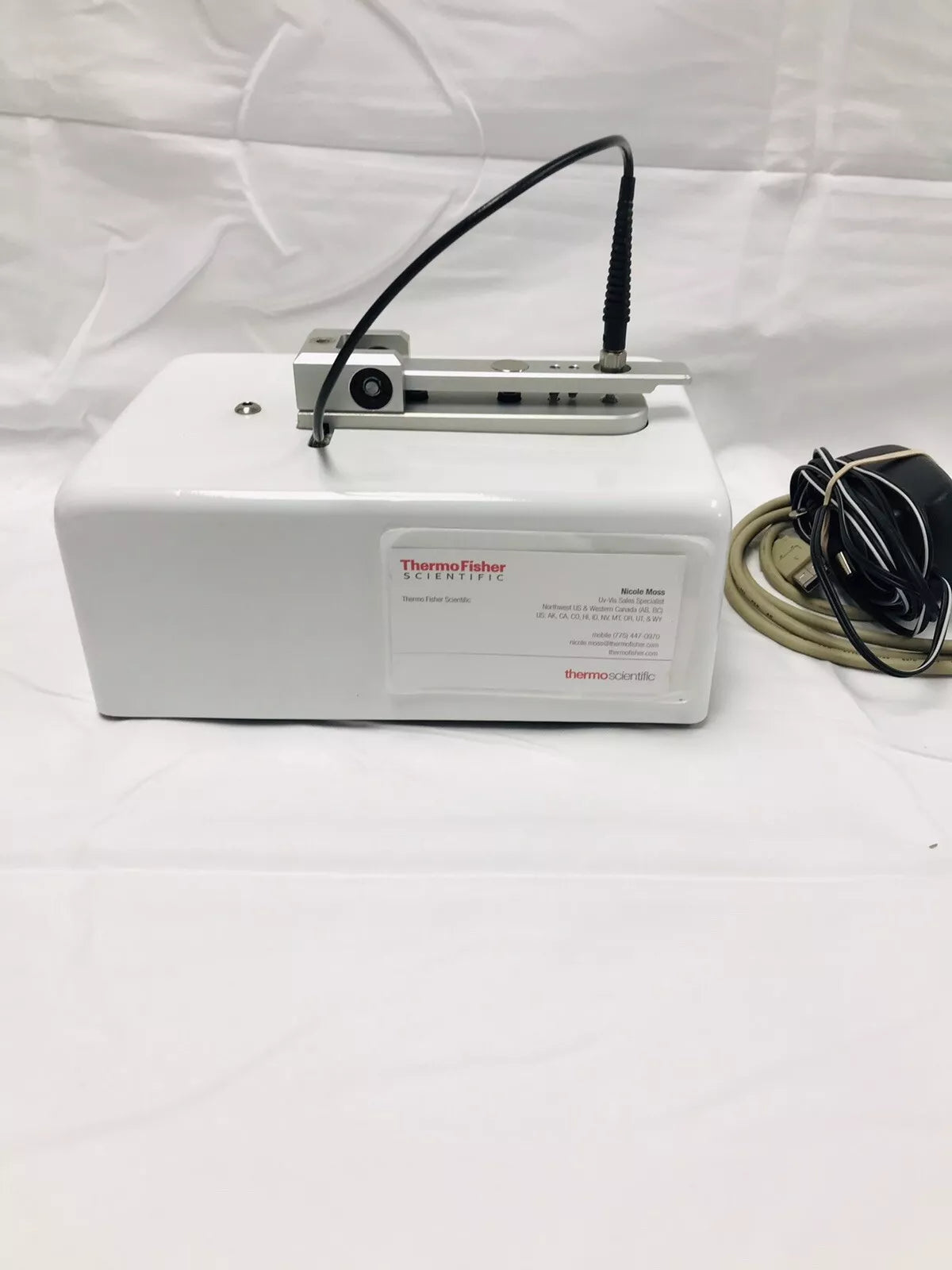 Thermo ND-1000 NanoDrop UV/VIS Spectrophotometer Tested Working Video Warranty