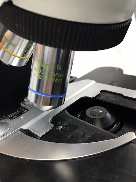 Olympus CX41 Biological Lab Microscope Phase Contrast CX-41RF 4x 10x 40x Working