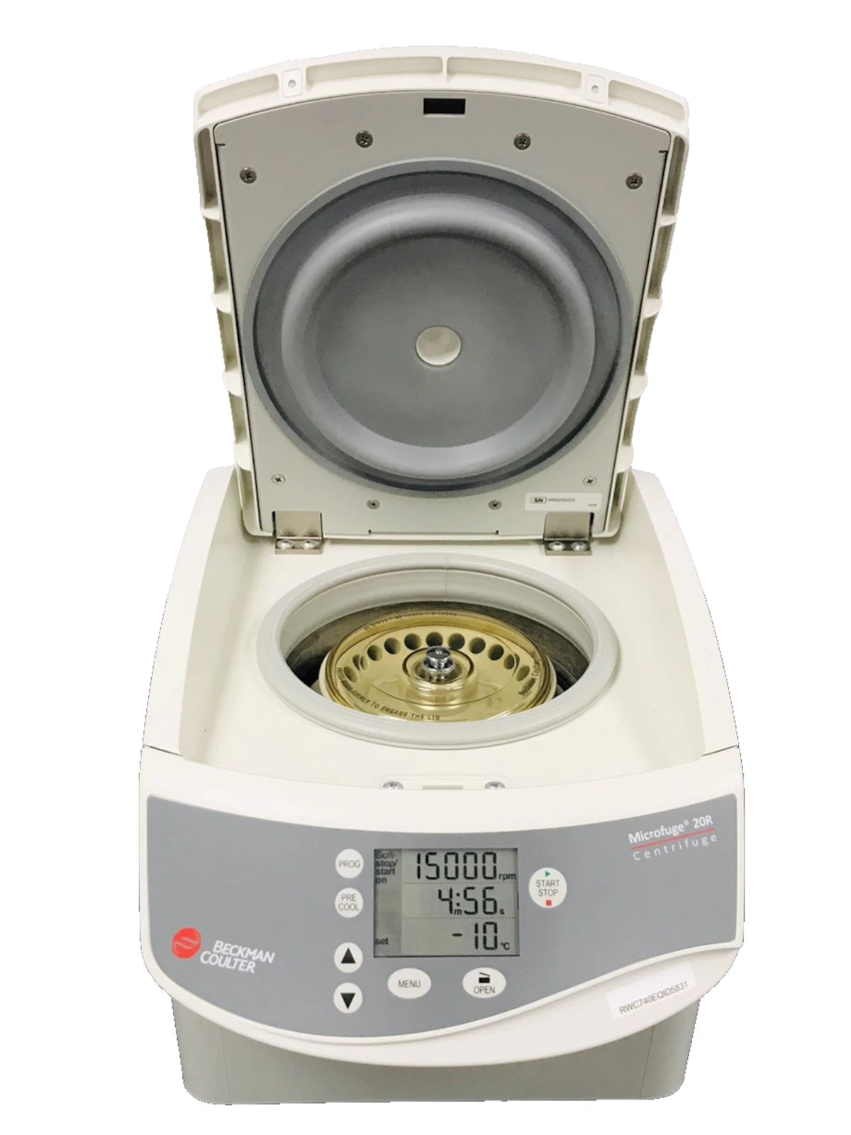 Beckman Coulter Refrigerated Microfuge 20R with Rotor W/Lid Tested Video B31612