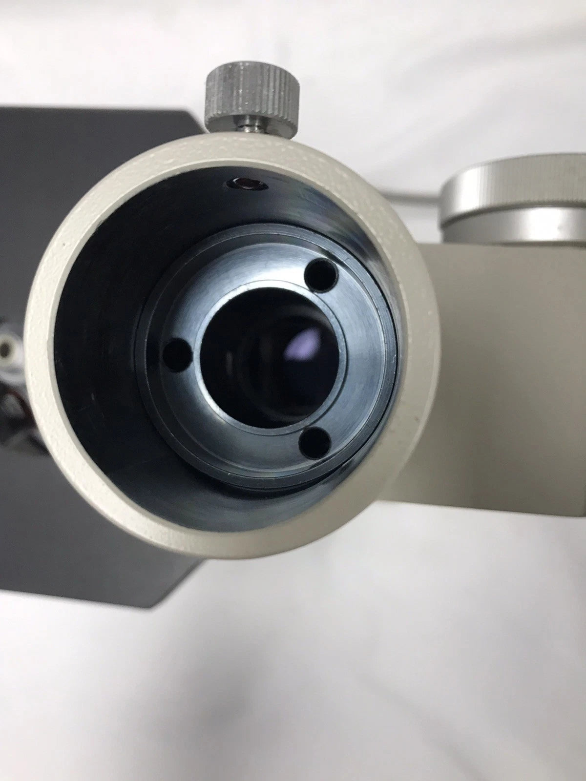 Nikon Inverted Microscope TMS with 3 Objectives AS-IS Parts / Repair 4x 10x 20x