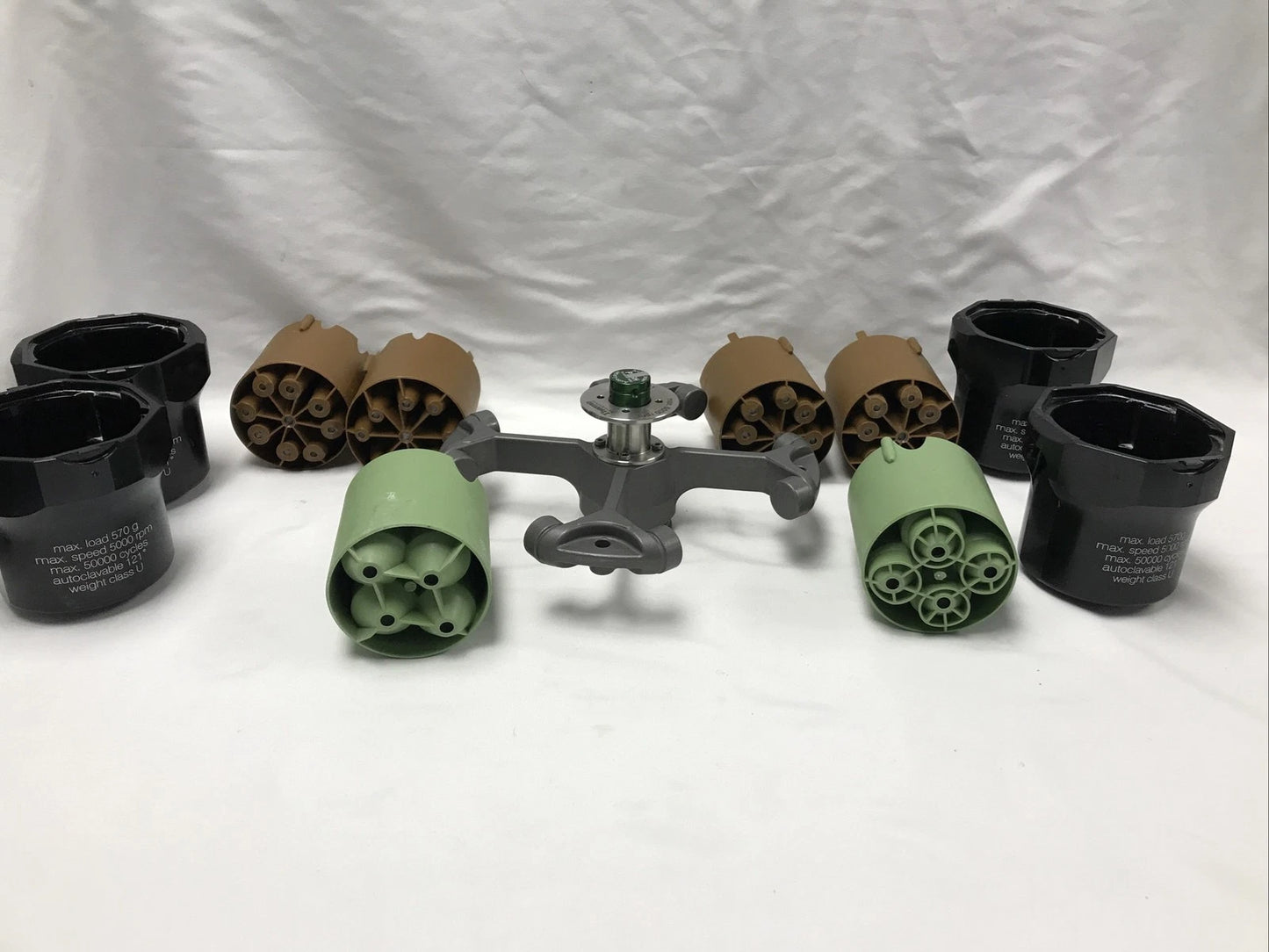 Thermo Scientific TX-400 75003181 Swing Bucket Rotor w/ 75003655 Buckets Adapter