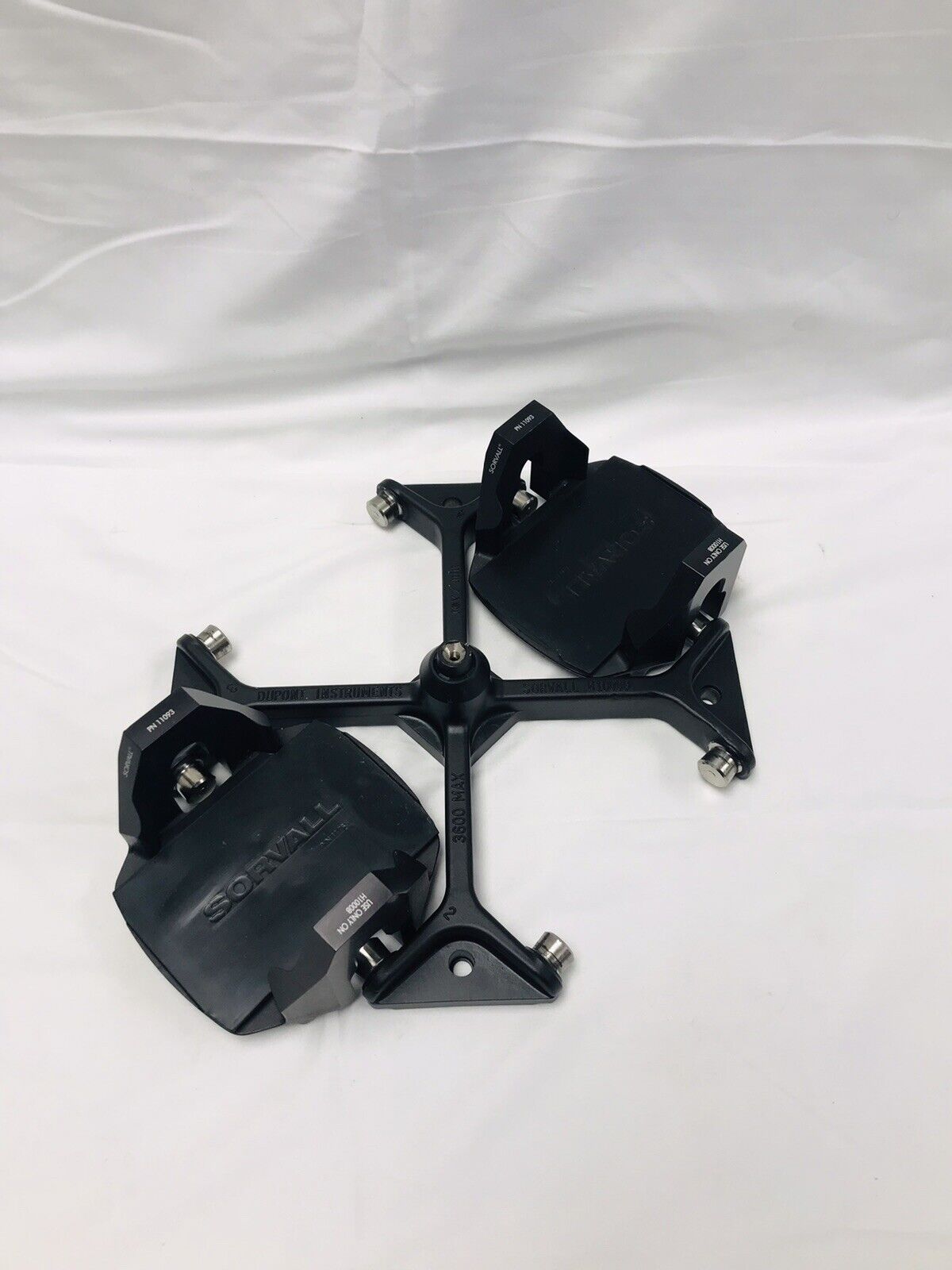 Dupont Sorvall H1000B Centrifuge Swing Rotor w/ 2 Microplate Carriers 11093