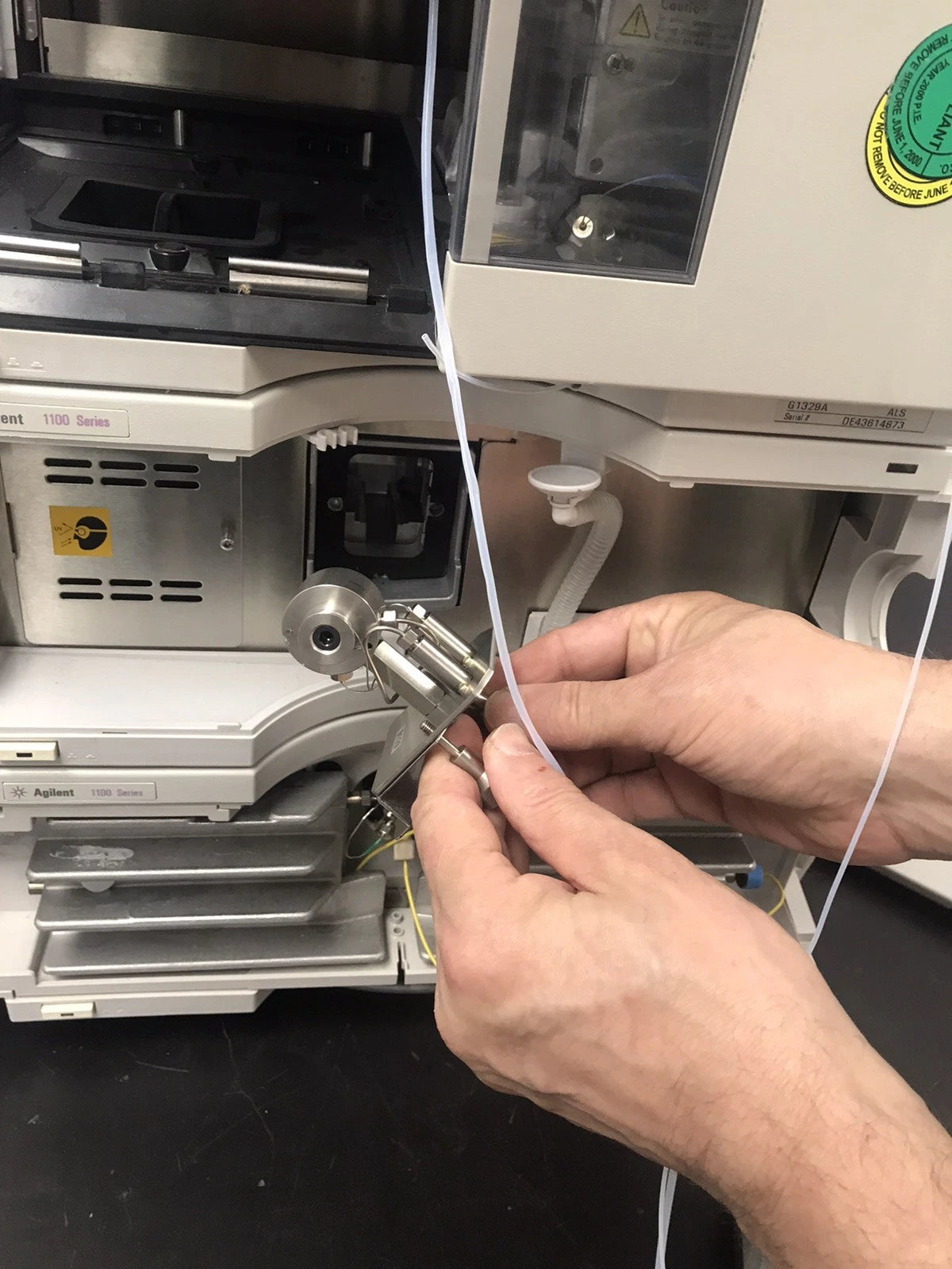 8pc, HP Agilent 1100 HPLC QuatPump, ALS, DAD, Colcom, Degasser, ALS Therm VWD Tray