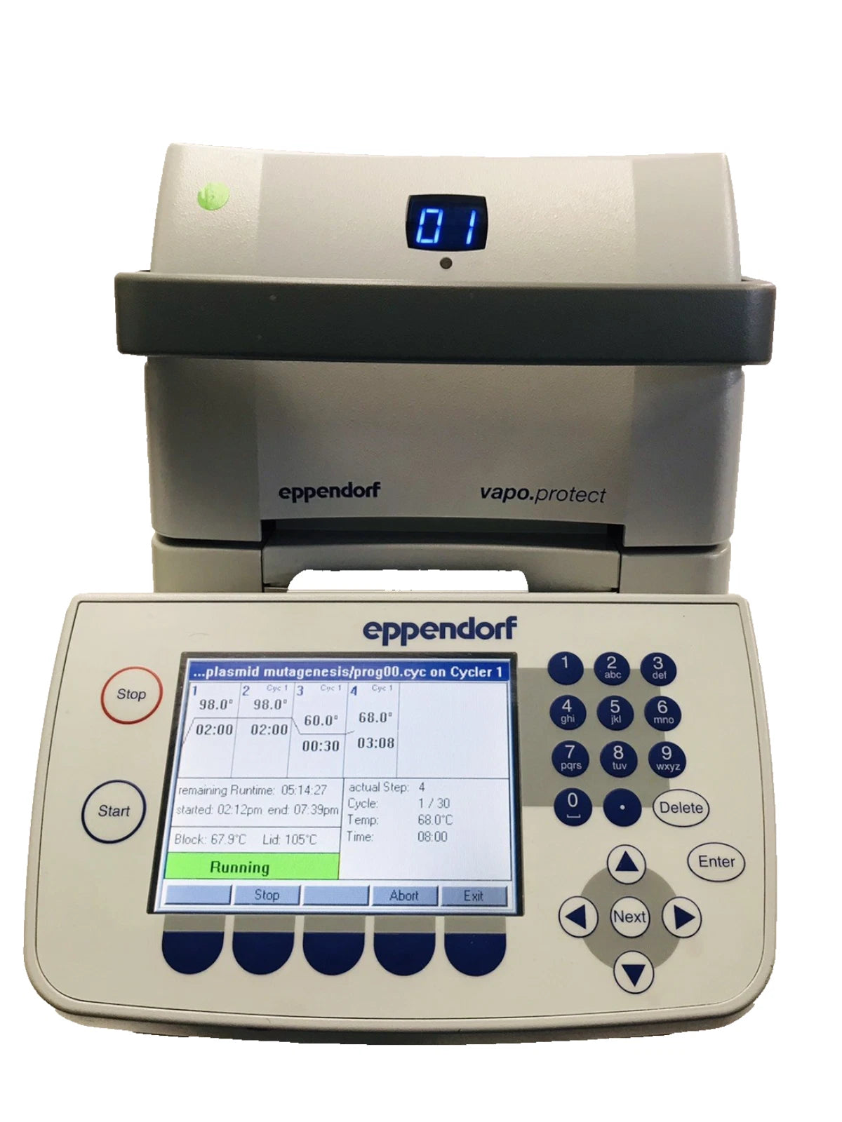 Eppendorf Mastercycler PRO S PCR Thermal Cycler 6325 W/ Controller TESTED