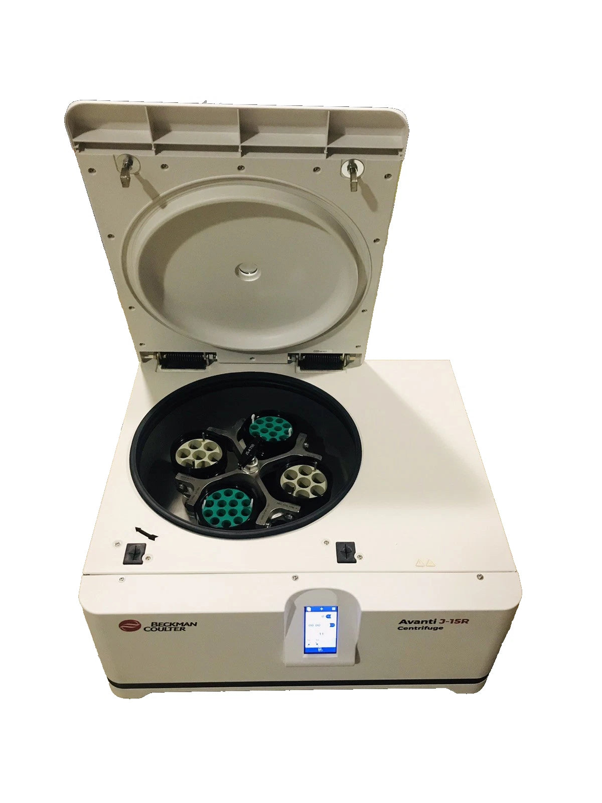Beckman Coulter Avanti J-15R Refrigerated Centrifuge w/ JS-4.750 Rotor + Adapter