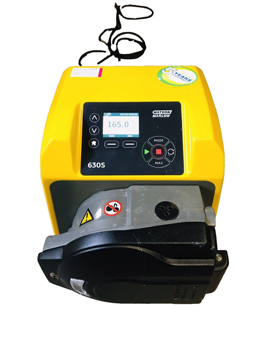 Watson Marlow 630s Peristaltic Pump 630sn/R Model Yellow Euro Plug E / F
