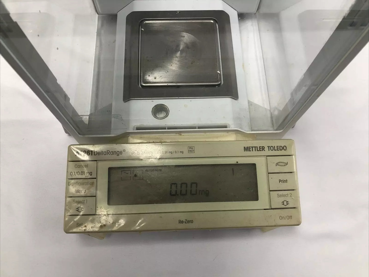 Mettler Toledo AT261 DeltaRange Analytical Balance d= 0.1 mg Tested Scale only video