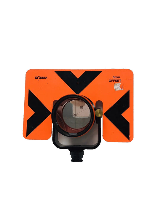 Sokkia Single Prism with 1 Mount Orange -30mm 0mm Offset Crosshair Survey