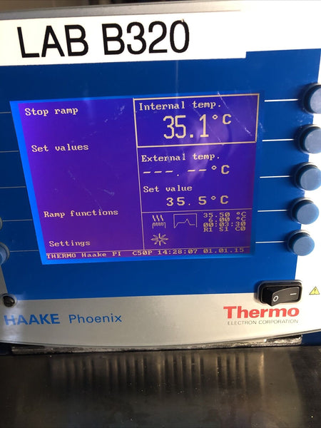 Thermo Haake C50P Recirculating Chiller Heater Phoenix Controller warranty