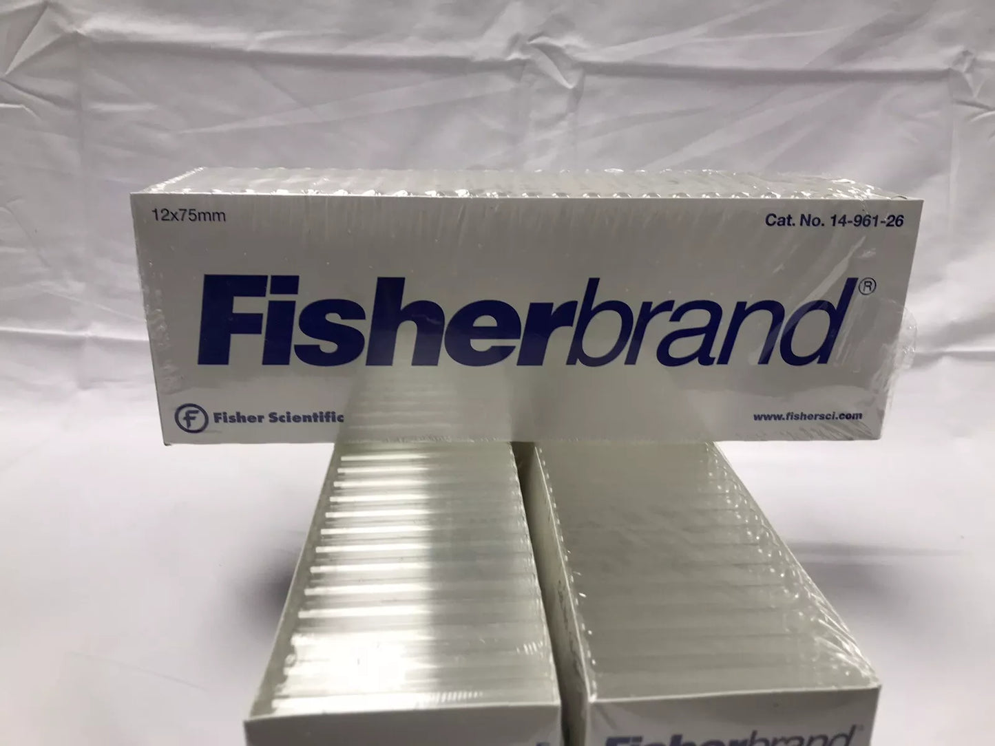 Fisherbrand 14-961-26 Disposable Culture Tubes 12x75mm - 250 Pack - LOT of 3