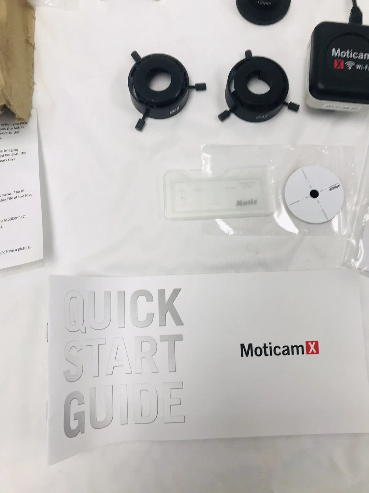 Motic Moticam X WiFi Digital Microscope Camera Mounts To Any Microscope Eyepiece