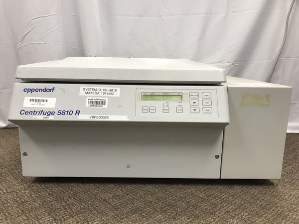 Eppendorf 5810R Refrigerated Centrifuge w/A-4-44 Rotor  Tested Working No Bucket