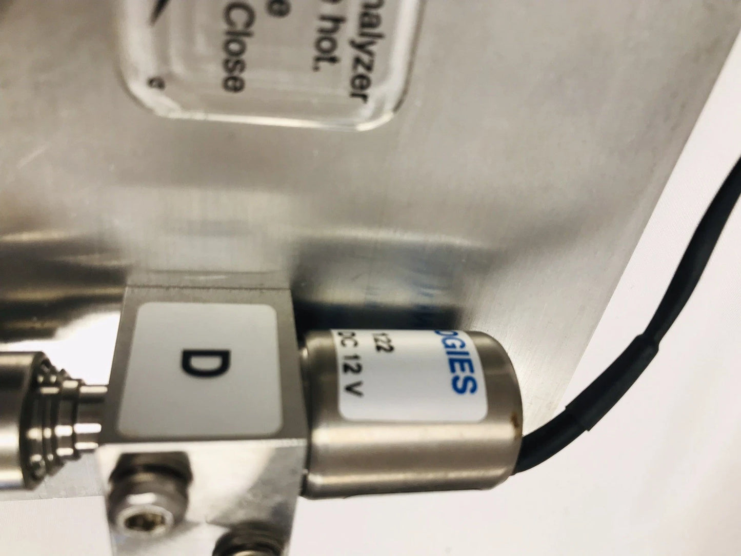 Agilent HP G1099-60205 GCMS 5973 EI performance turbo calibration valve assembly