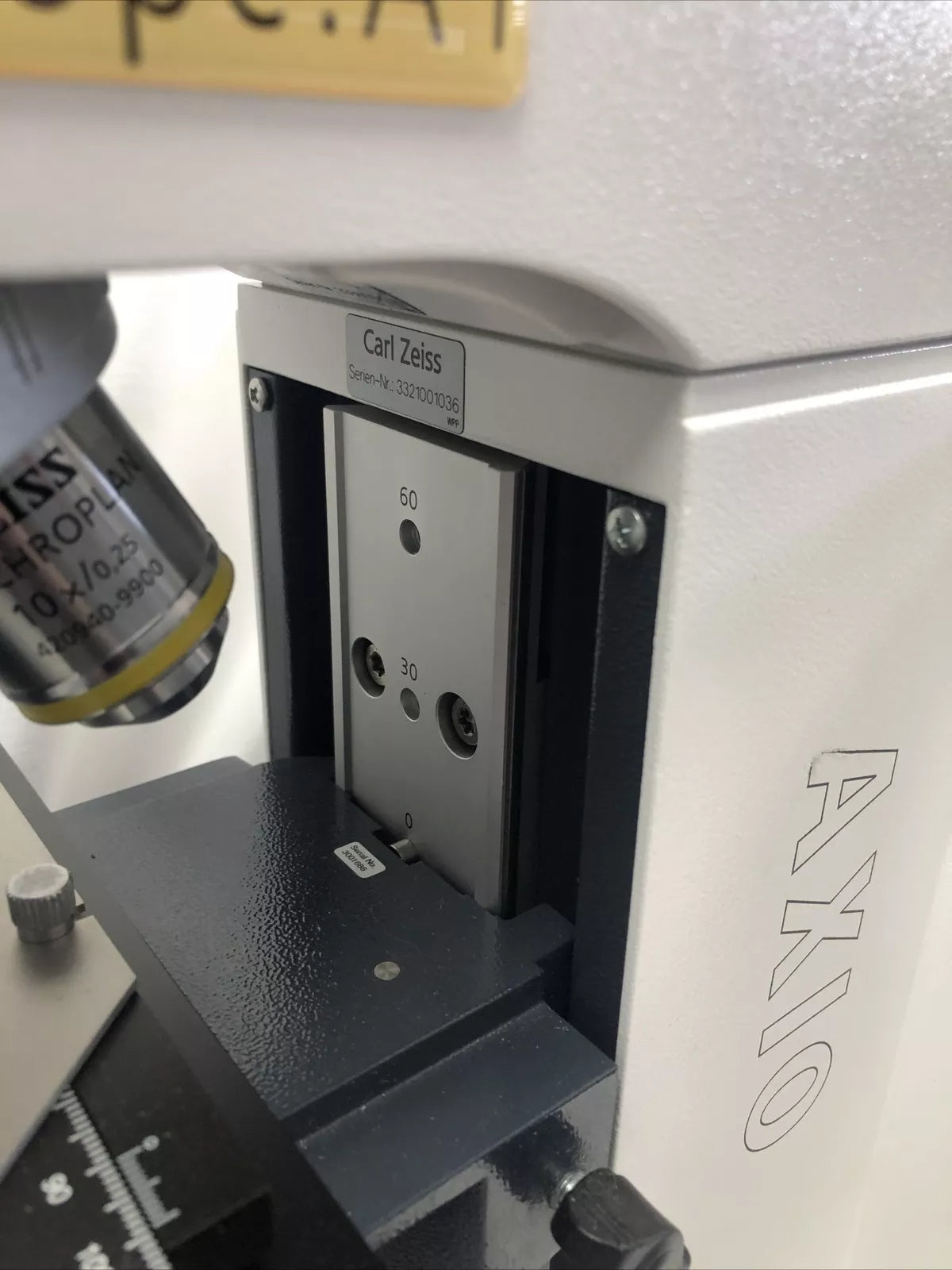 Zeiss Microscope Axio Scope A1 with 2 Objectives Tested Working Video