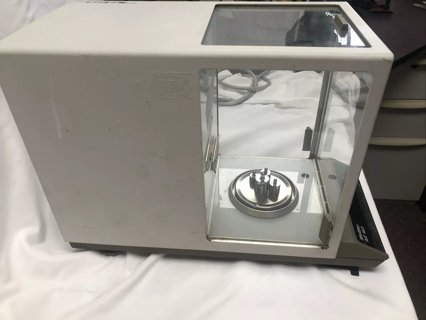 METTLER TOLEDO AE163 Digital Analytical Balance Scale 163g/0.1mg TESTED WARRANTY