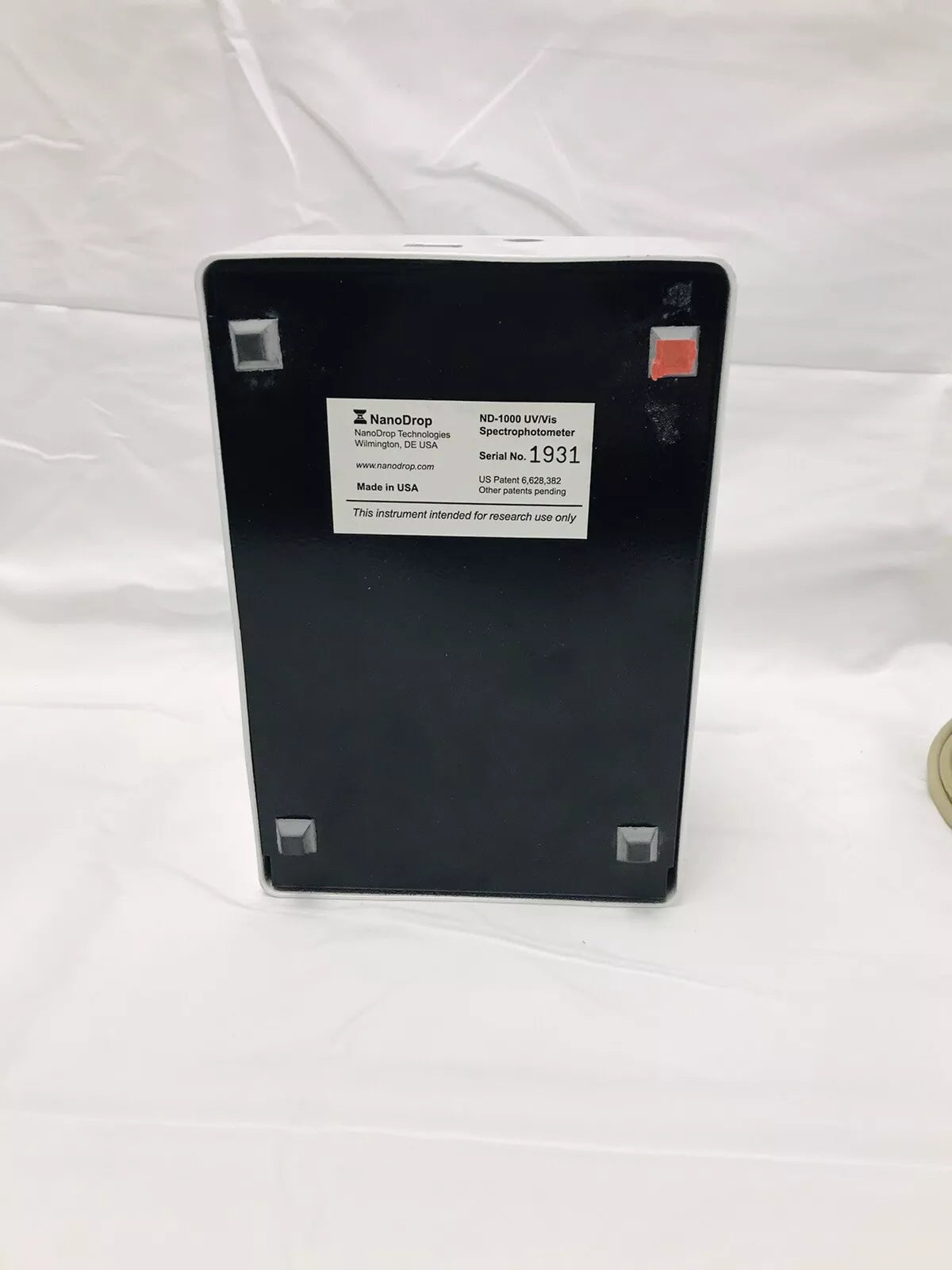 Thermo ND-1000 NanoDrop UV/VIS Spectrophotometer Tested Working Video Warranty
