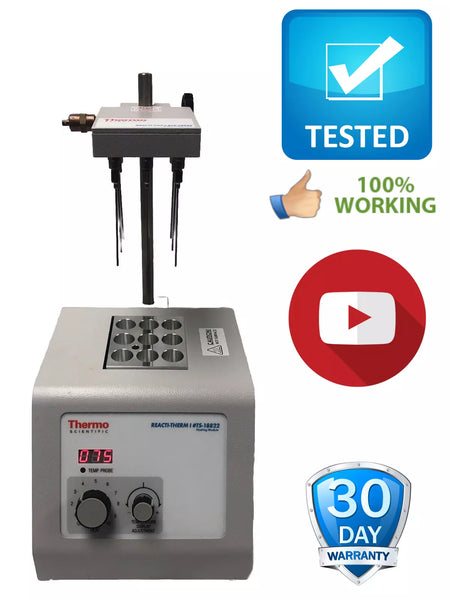 Thermo Scientific Reacti-Therm I #TS-18822 W/ Reacti-Vap I TC-18825 Tube Block