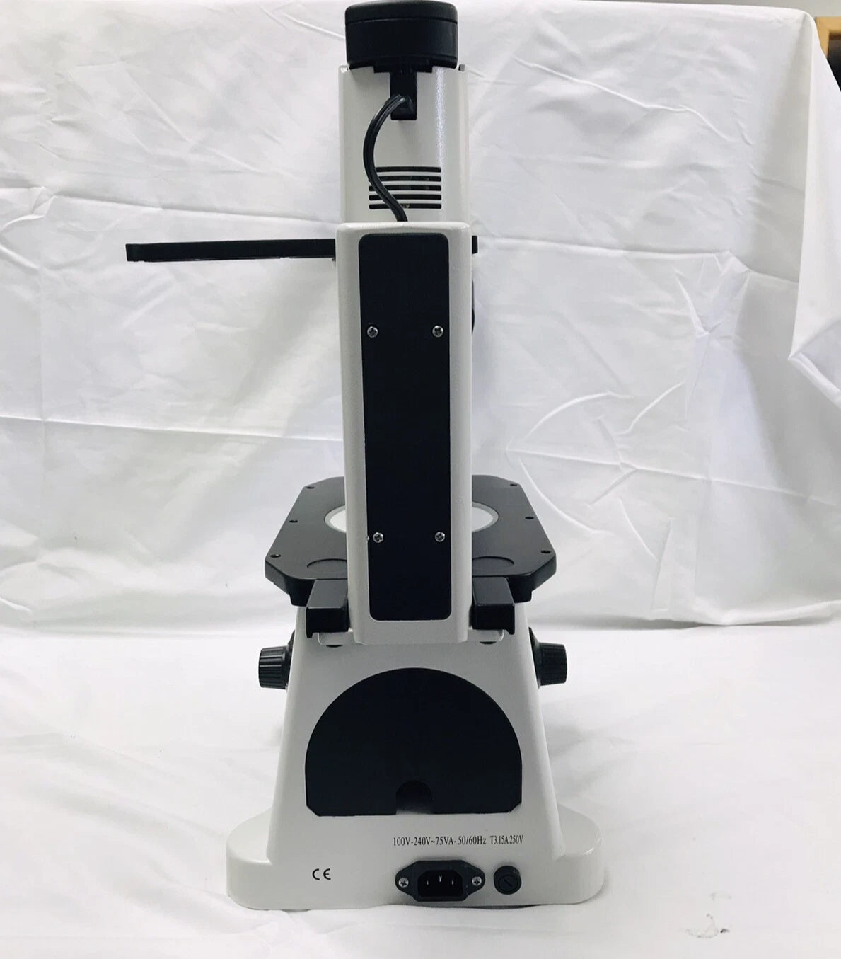 Fisher Micromaster Inverted Microscope 12575250 w/4x 10x 20x Objectives