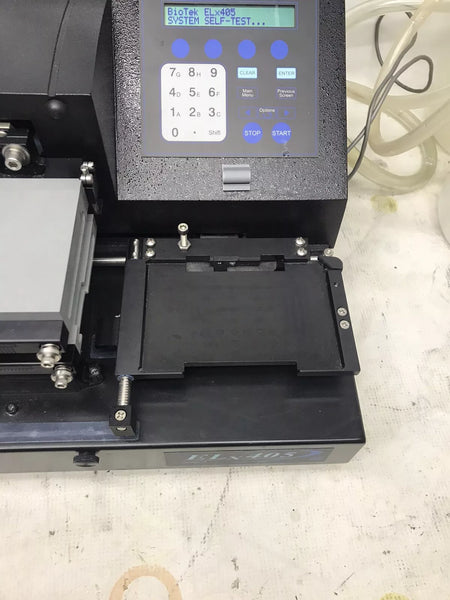 BioTek ELx405 Microplate Washer ELX405 with Bottle Waste Sensor Hoses