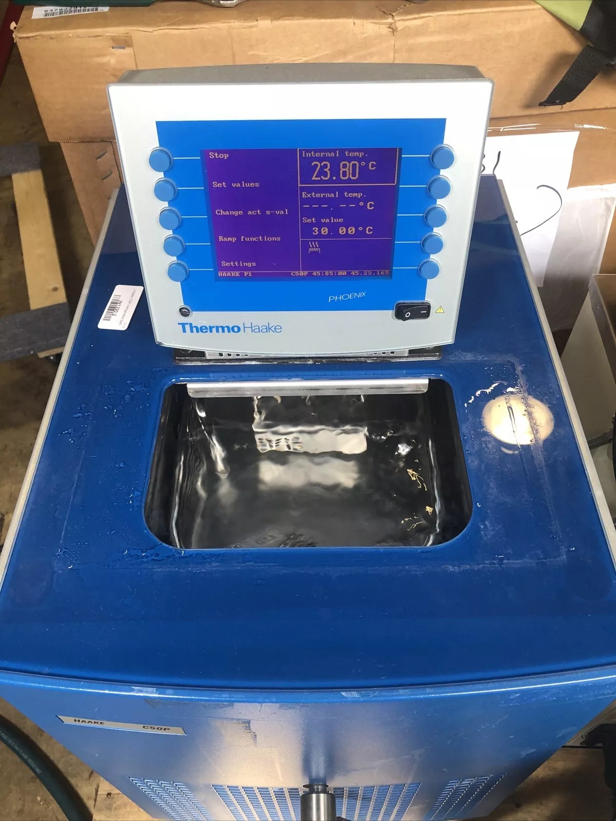 Thermo Haake C50P Recirculating Chiller Heater Phoenix Controller warranty