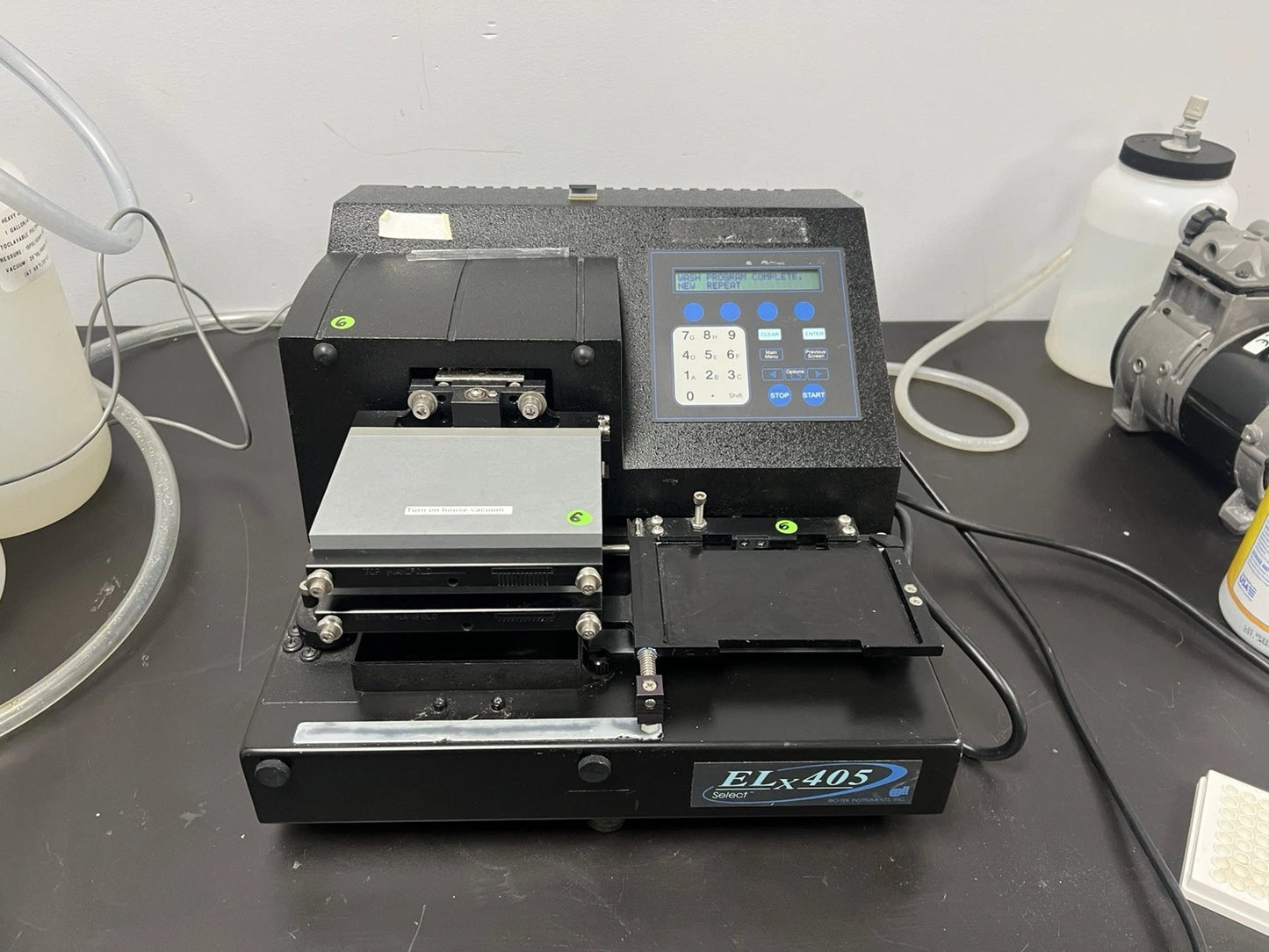 Bio-Tek Deep Well Plate Washer Part Number ELx405 Select ELX405U Tested Working