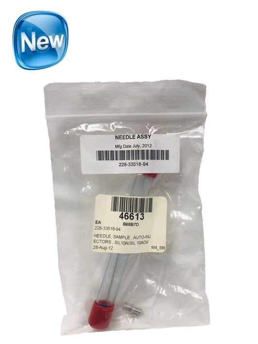 Shimadzu 228-33518-94 Stainless Steel Needle, SIL-10AxL/SIL-10ADvp