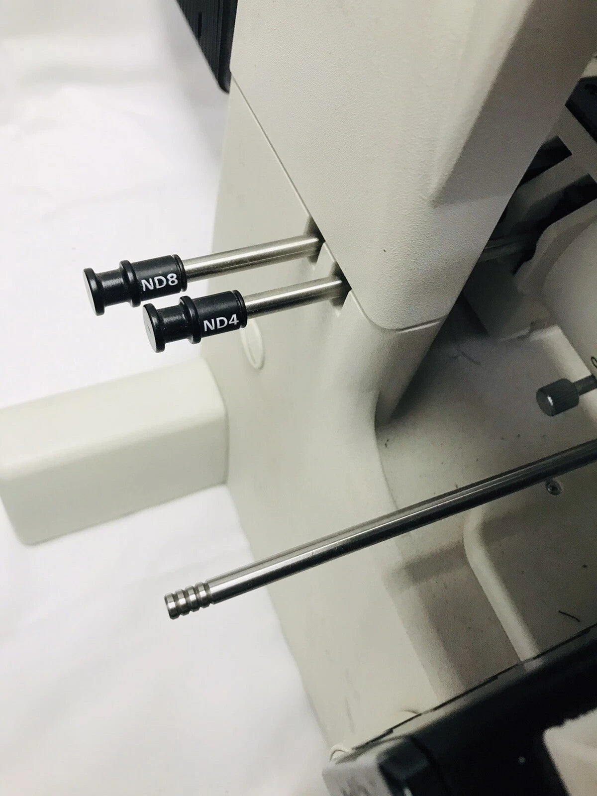 Nikon Eclipse TE200 Phase Fluorescence Microscope Light source 2 Objectives