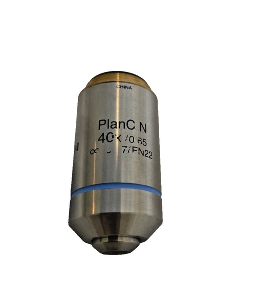 Olympus PlanC N 40x/0.65 ∞/0.17 UIS2 Microscope Objective Lens for BX CX
