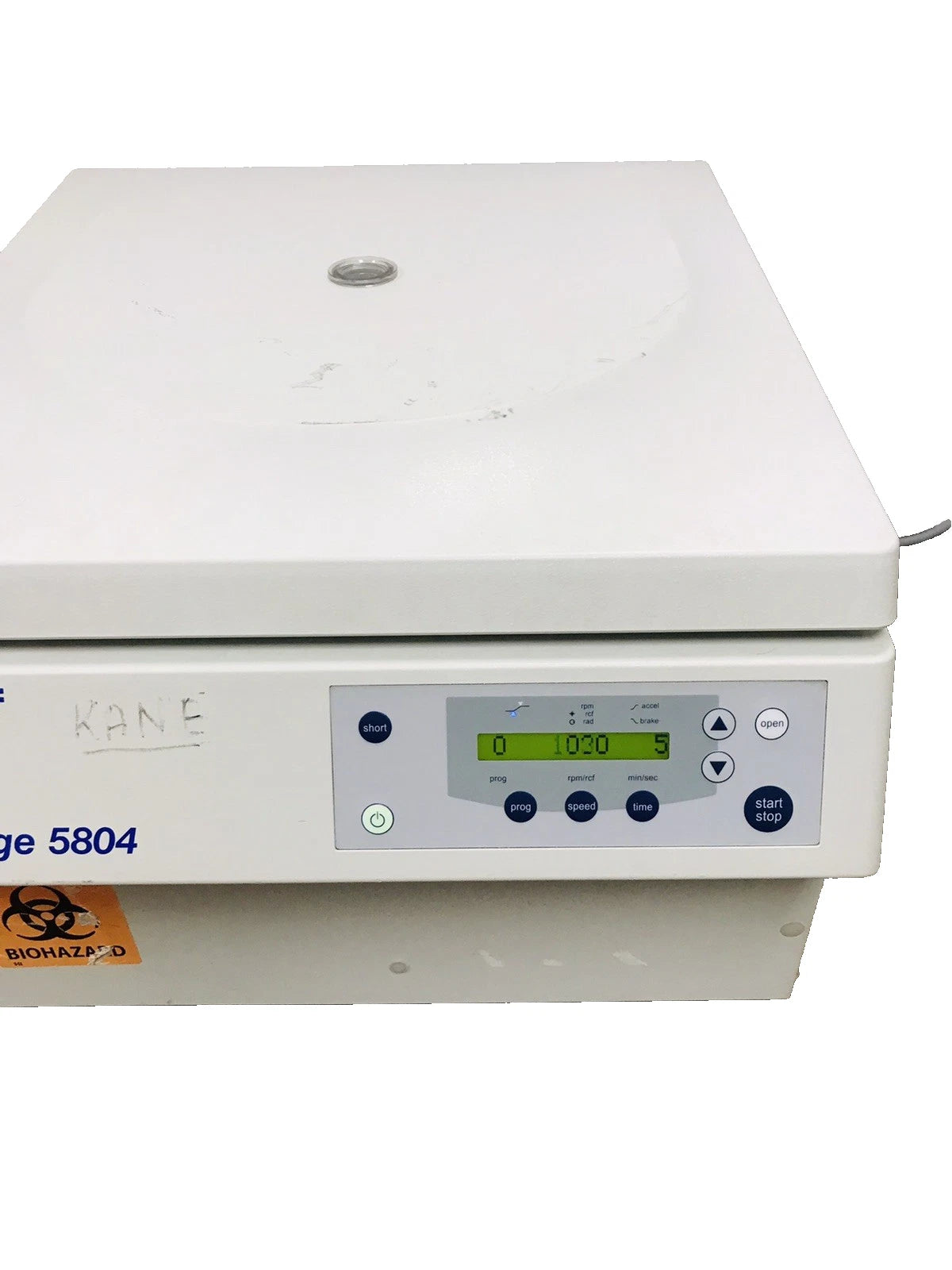 Eppendorf 5804 Centrifuge Lab Equipment A-4-44 Rotor Buckets Tested Working