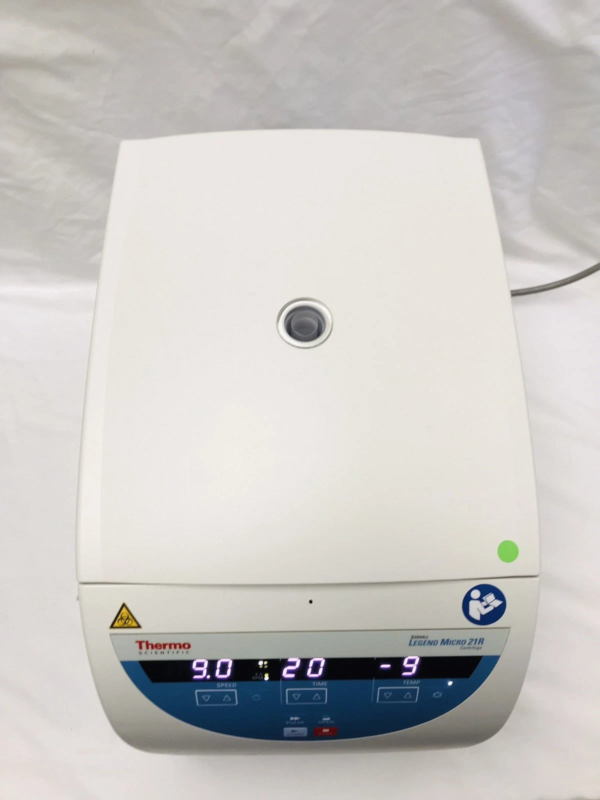 Thermo Sorvall Legend Micro 21R Refrigerated Centrifuge with 75003424 Rotor