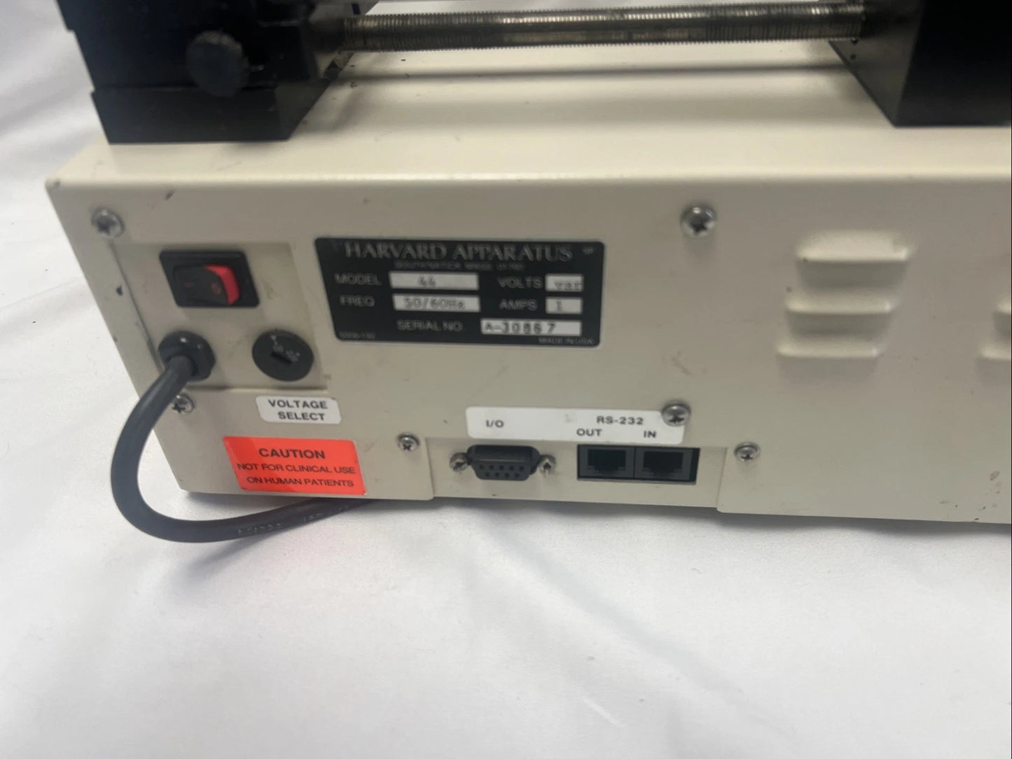 Harvard Apparatus 44 Programmable Infuse / Withdrawal Syringe Pump
