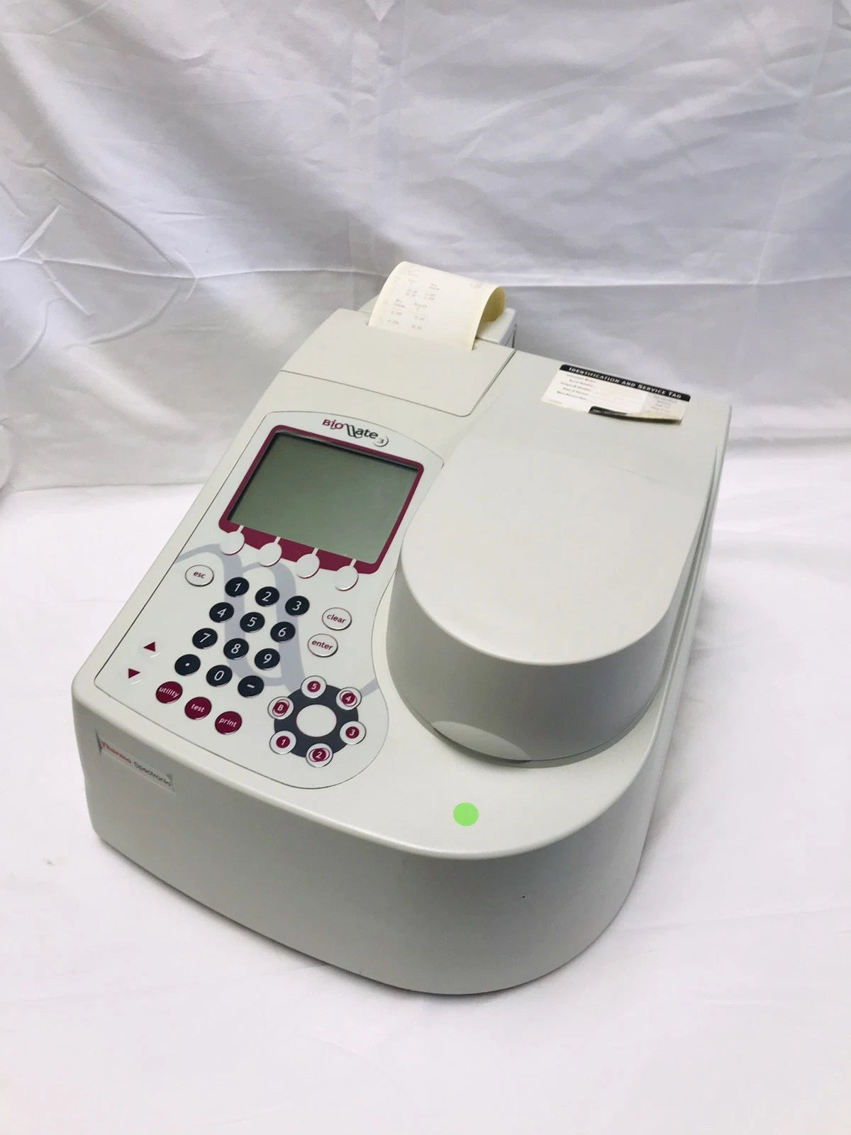 Thermo Scientific Biomate 3 UV Visable Spectrophotometer 335905P w/ Printer