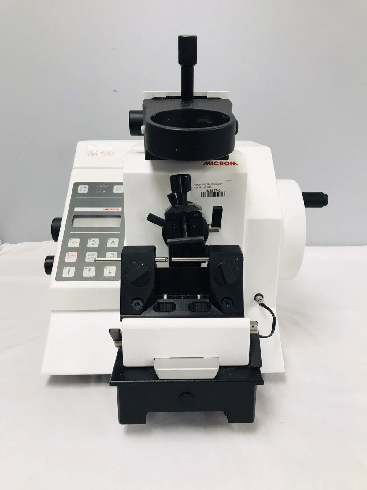 Microm HM 355 S Rotary Microtome with Stereoscope Holder | As Is for Parts