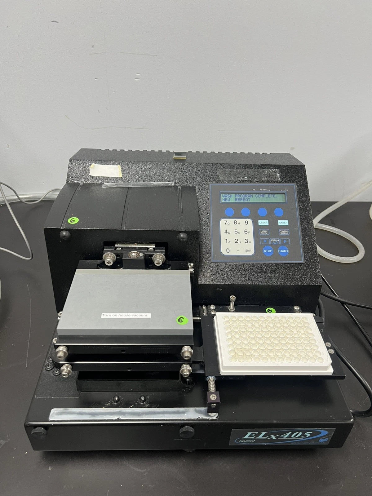 Bio-Tek Deep Well Plate Washer Part Number ELx405 Select ELX405U Tested Working