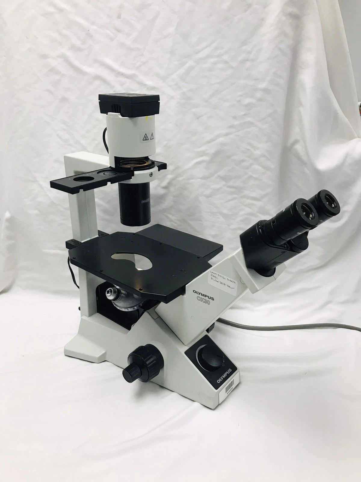 Olympus Microscope CK30 Inverted with Phase Contrast CK30-F100 4x 10x 20x 40x