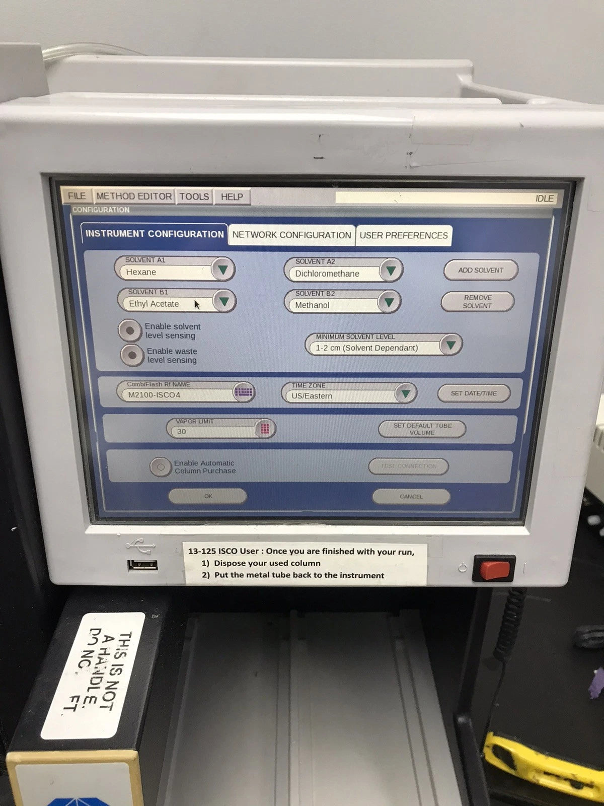 Teledyne Isco CombiFlash RF Flash UV Chromatography System 2.1.40