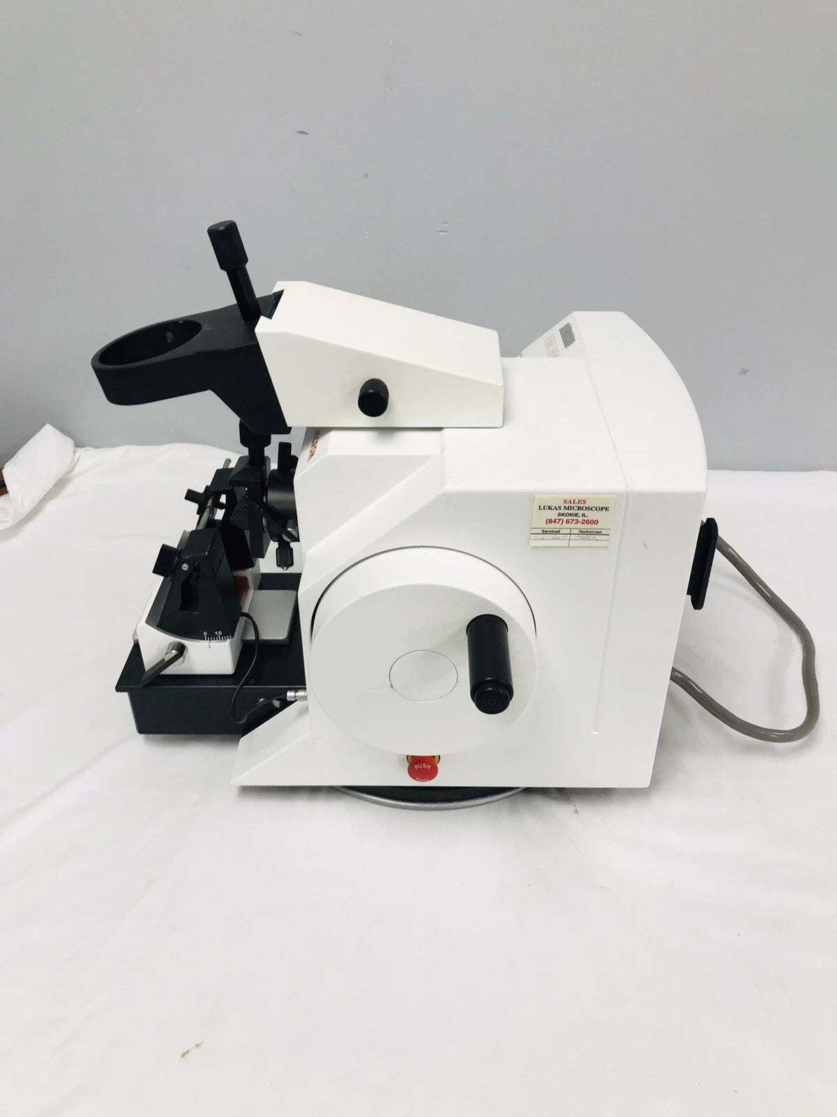 Microm HM 355 S Rotary Microtome with Stereoscope Holder | As Is for Parts