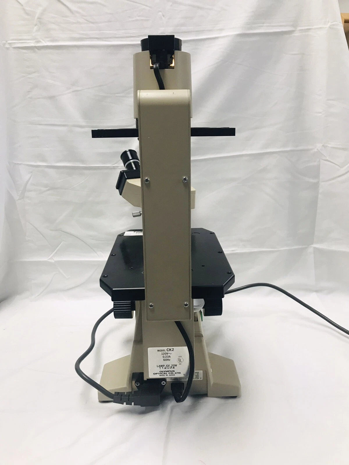 Olympus CK2 Lab Microscope with 2 SPlan Objectives Tested Working
