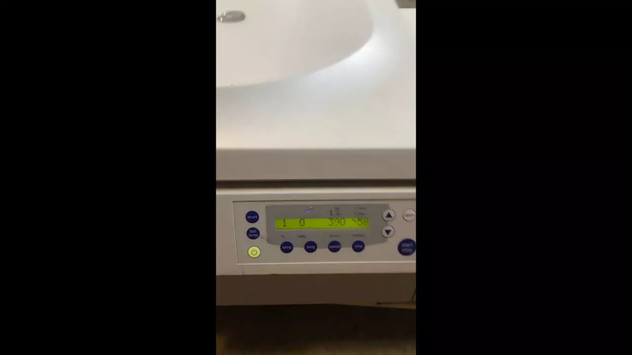 Eppendorf 5810R Centrifuge 5810 R Refrigerated with Rotor & Buckets Video 120v