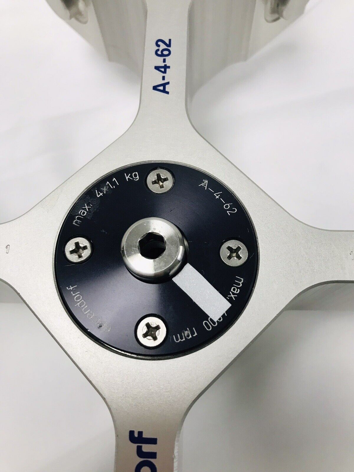 Eppendorf A-4-62 Centrifuge Rotor For 5810 / 5810R