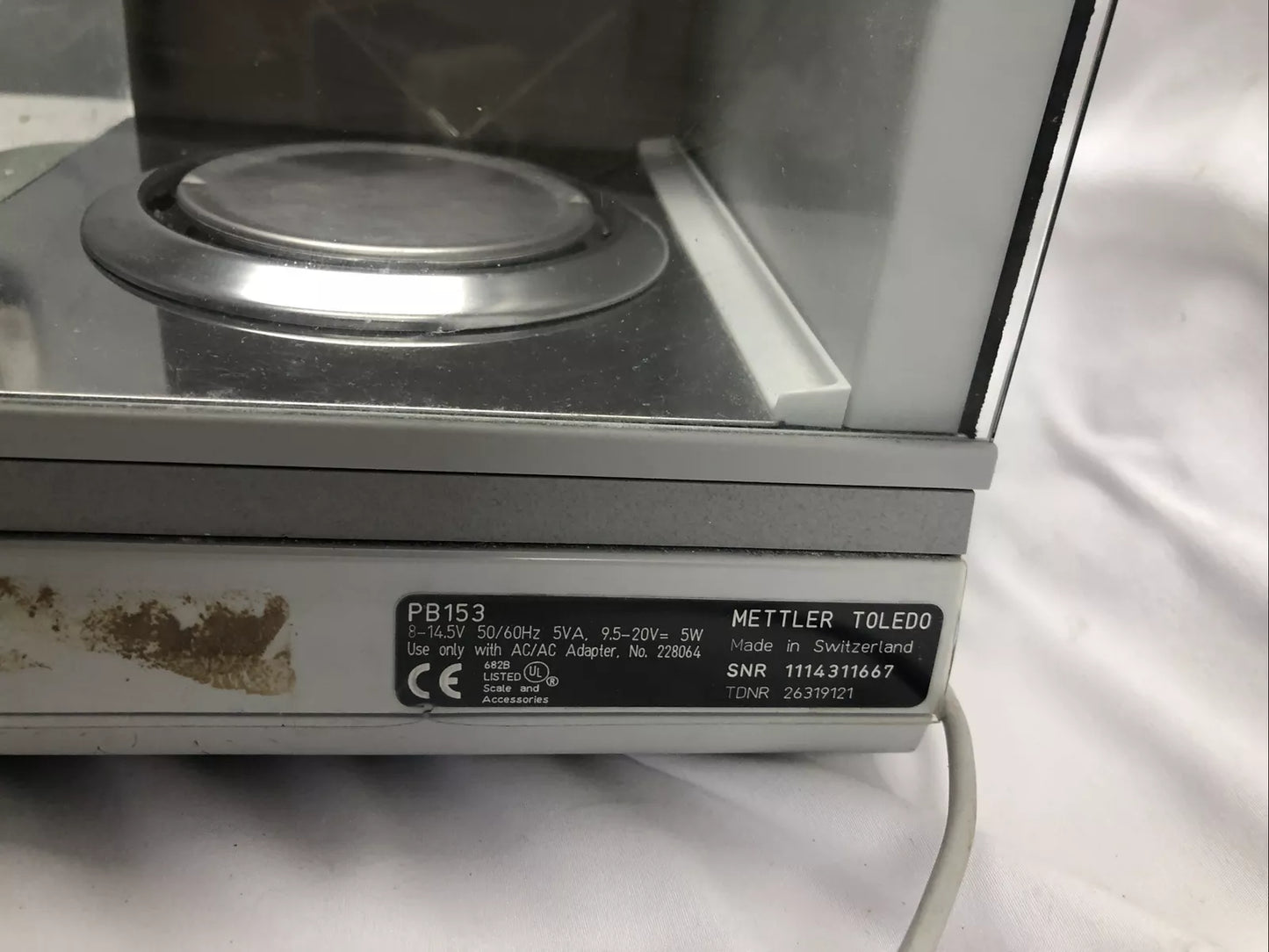 Mettler Toledo Pb153 Balance SCALE tested working video NO Power Supply