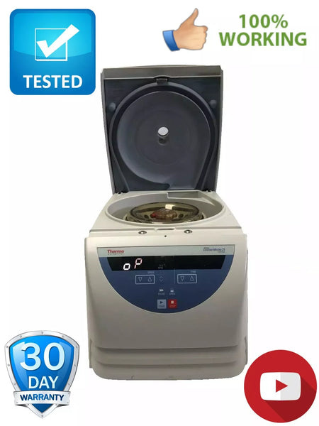 Thermo Sorvall Legend Micro 21 Centrifuge with Rotor & Lid Tested Warranty